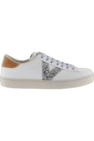 victoria Baskets effet cuir et paillettes femme Berlin