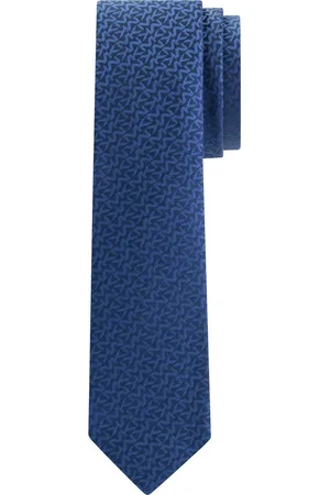 Michael Kors Cravate Sapphire MK Logo