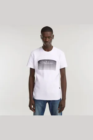 G-Star T-shirt Stacked old skool logo