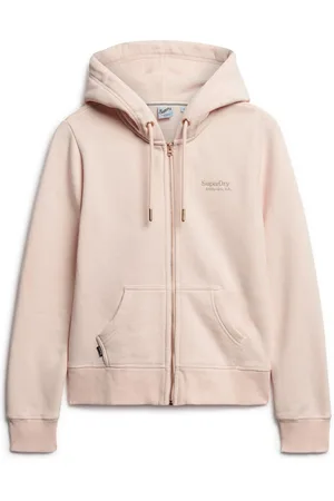 Superdry Sweatshirt à capuche zippé femme Essential Logo