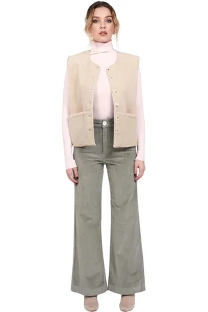 F.A.M. Paris Jeans femme Fauve