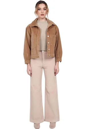 F.A.M. Paris Jeans femme Fauve