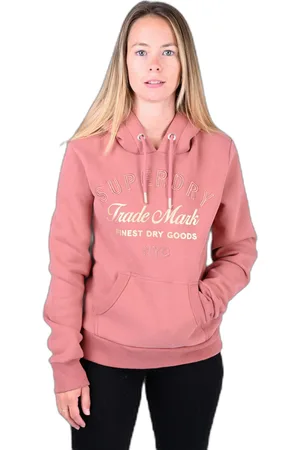 Superdry Sweatshirt à capuche femme Luxe Metallic Logo