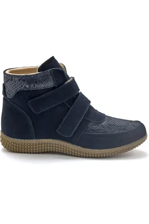 Pediconfort Bottines à scratchs grande largeur femme