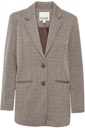 Ichi Blazer femme Ihkate Jacquard