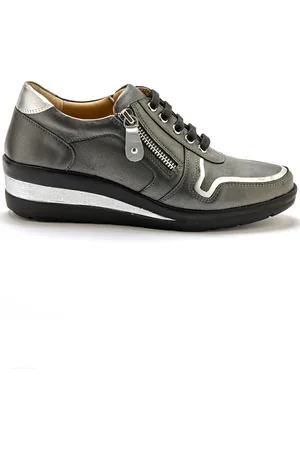 Pediconfort Derbie zippée et lacets femme