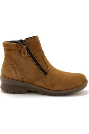 Pediconfort Bottines cuir zippé