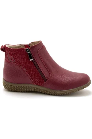 Pediconfort Bottines double zip aérosemelle femme