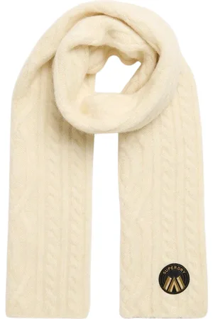 Superdry Écharpe en tricot femme Cable Luxe