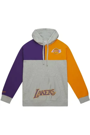 Mitchell & Ness Polaire à capuche Los Angeles Lakers Tie Breaker