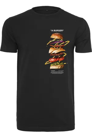 Mister Tee T-shirt a burger