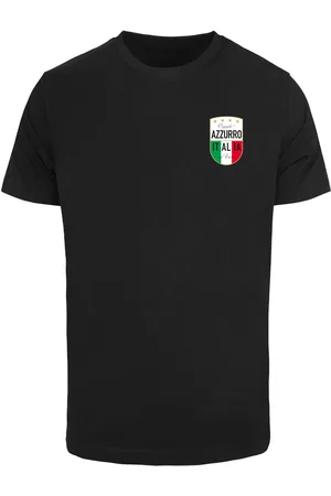 Mister Tee T-shirt Azurro Italia Crest