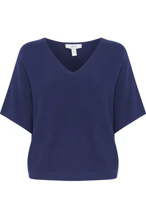 B YOUNG Pull col V femme Morla