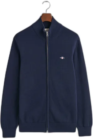 GANT Pull coton zipé