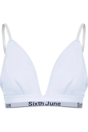 Sixth June Brassière bretelles bande logo femme