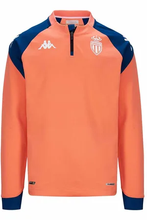 Kappa Haut d’entraînement 1/4 zip AS Monaco Pro 7 2023/24