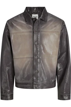 JACK & JONES Veste en cuir Alex Styd