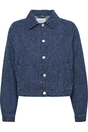 B YOUNG Veste en jean femme Kanilla Dobby Denim