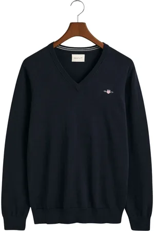 GANT Pull col V en coton Classic