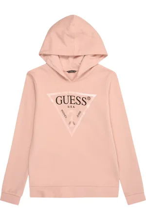 Guess Sweatshirt à capuche polaire manches longues fille Core