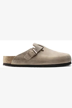 Birkenstock Sabots cuir huilé Boston Oiled
