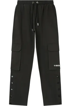 Sixth June Pantalon cargo avec boutons chevilles