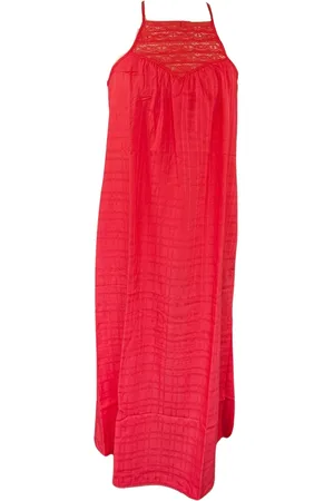 Superdry Robe de plage dos nu longue dentelle femme