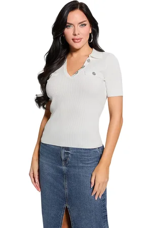 Guess Pull à col polo femme Paula