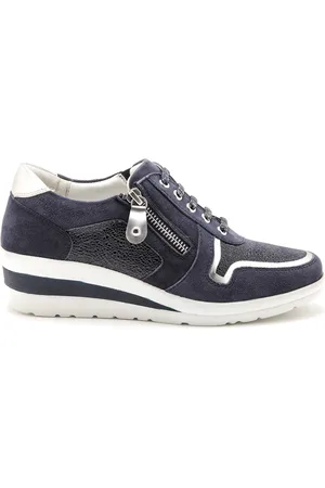 Pediconfort Baskets aérosemelle cuir femme
