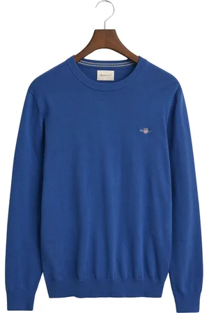 GANT Pull col rond en coton Classic