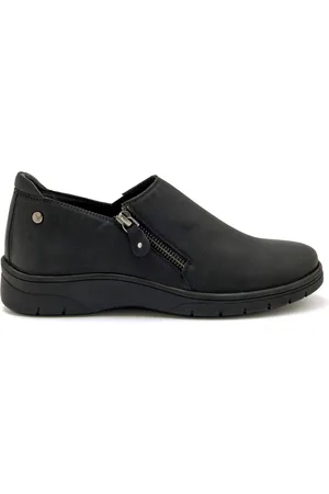 Pediconfort Mocassins zippés et élastiqués femme