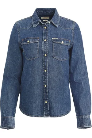 Guess Chemise en jean manches longues slim femme