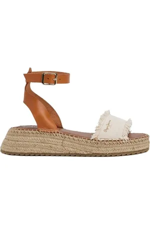 Pepe Jeans Sandales compensées femme Kate Fabric