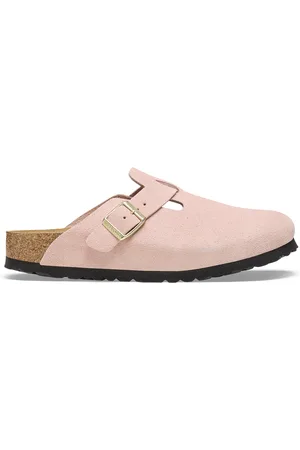 Birkenstock Sabots cuir suède Boston