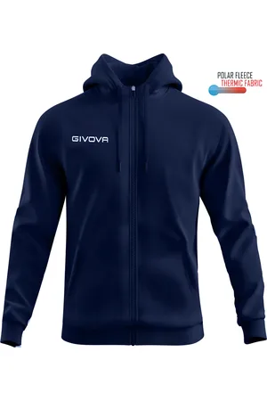 Givova Sweatshirt à capuche polaire zippé 500