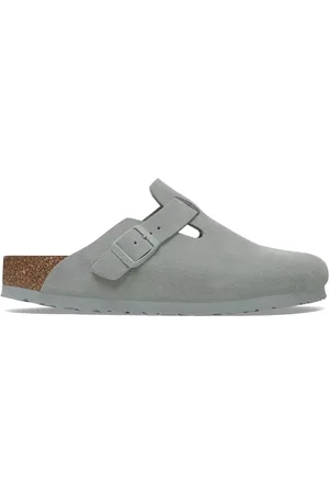 Birkenstock Sabots Boston Suede Leather