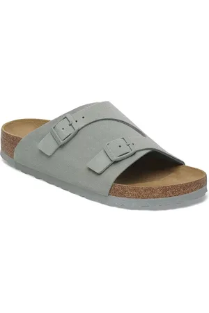 Birkenstock Sandales en cuir suede Zürich