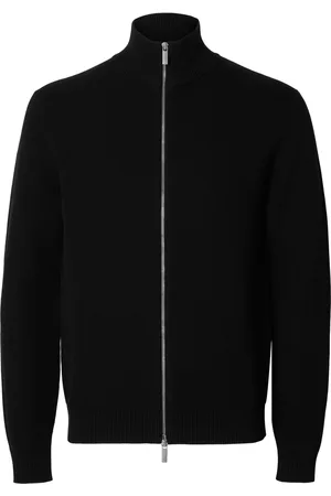 SELECTED Pull tricot zippé Dane