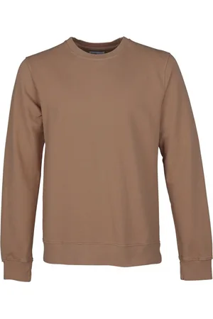 Colorful Standard Sweatshirt col rond Classic Organic sahara camel