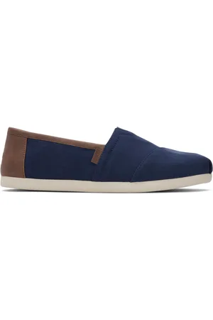 TOMS Espadrilles avec détails en cuir Alpargata