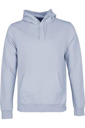 Colorful Standard Sweatshirt à capuche Classic Organic powder blue