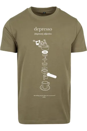 Mister Tee T-shirt Depresso