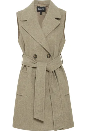 B YOUNG Manteau sans manche femme Cilia