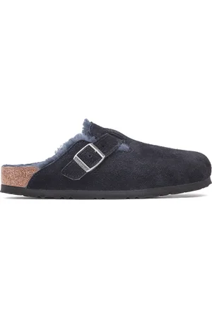 Birkenstock Sabots en fourrure d’agneau Boston Shearling Suede