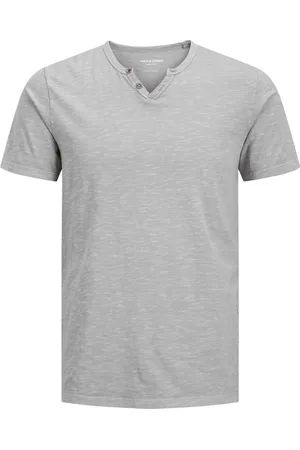 JACK & JONES T-shirt col fondu Split