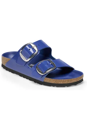 Birkenstock Claquettes en cuir naturel femme Arizona Big Buckle