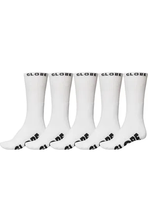 Globe Lot de 5 Chaussettes Whiteout