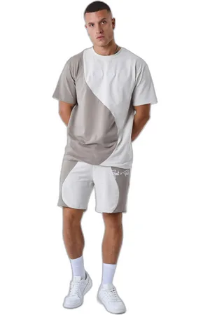 Project X Paris Short bicolore style vague