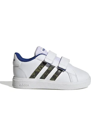 adidas Baskets à crochet et boucle grand court enfant
