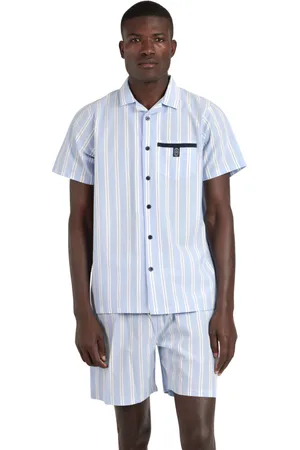 Admas Pyjama ouvert rayé Classic